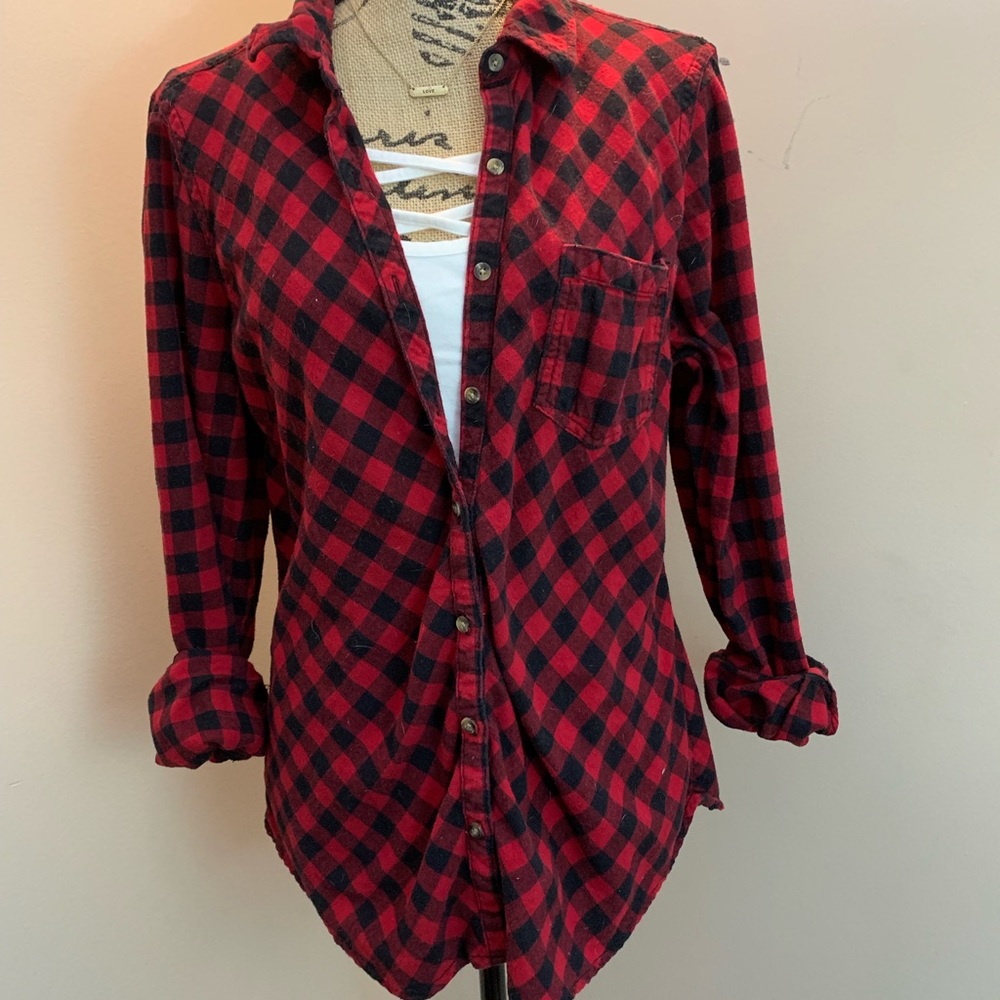 Maurice’s XL Buffalo check flannel